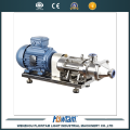 parallel pump twin screw pump with cooling and heating jacket